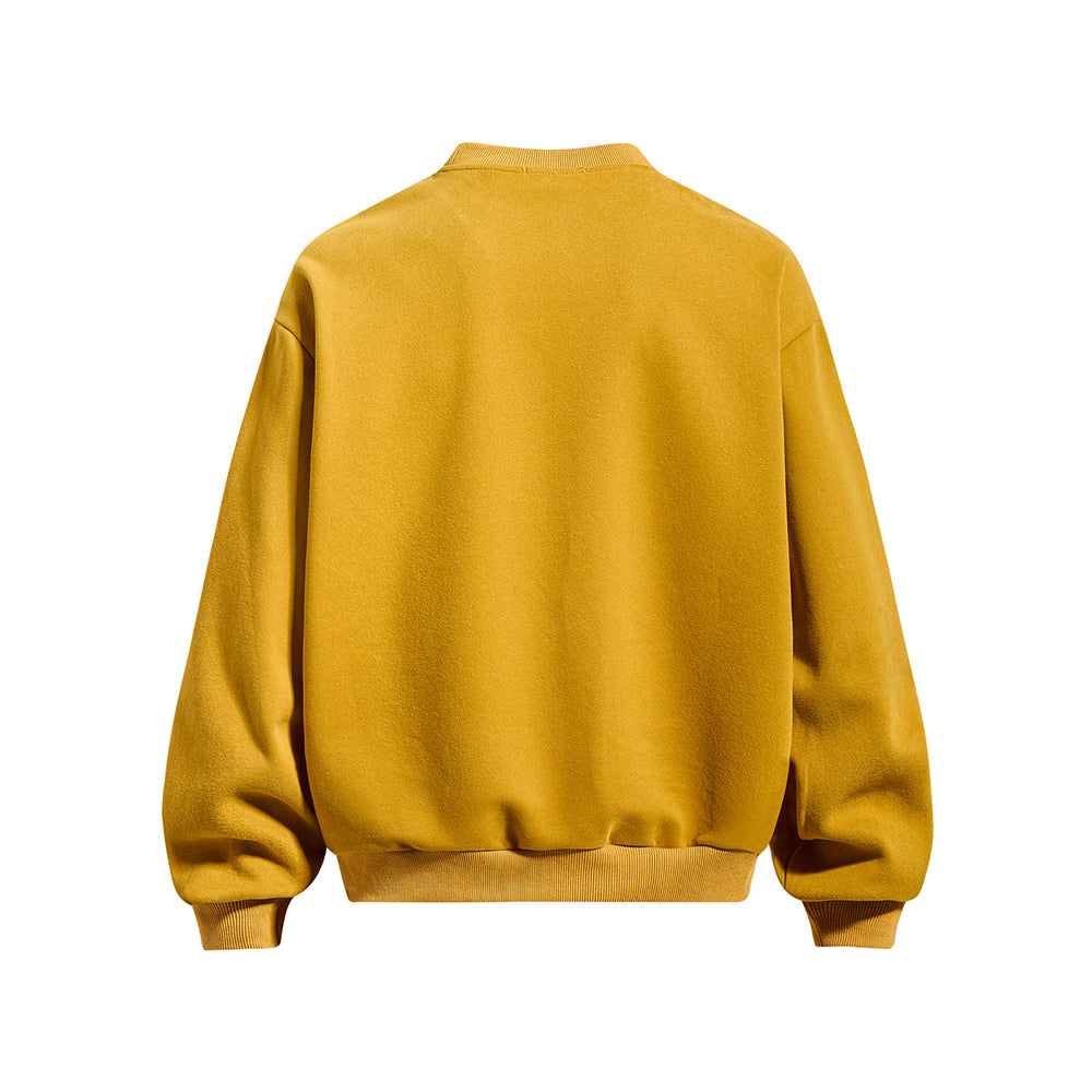 Crew neck casual sweatshirt