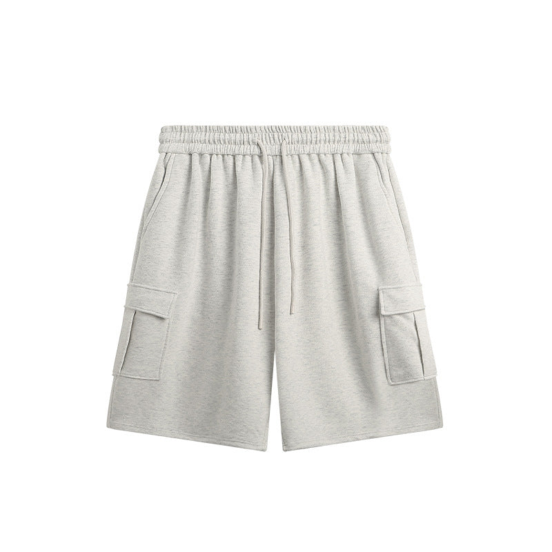 Retro multi-pocket cargo shorts