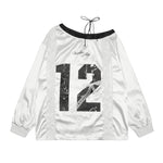 復古寬鬆蕾絲邊長袖（女款）