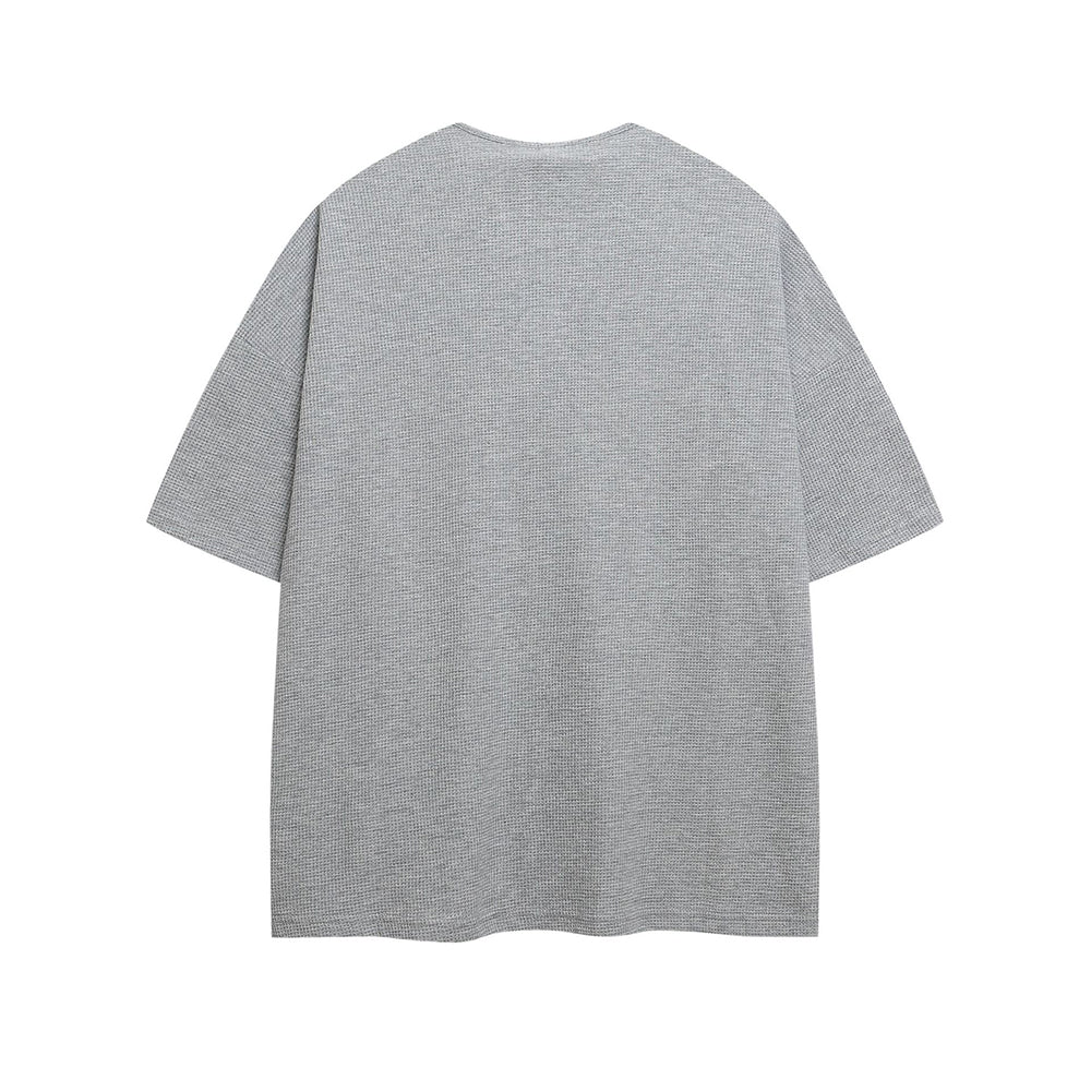 Retro loose casual short sleeves