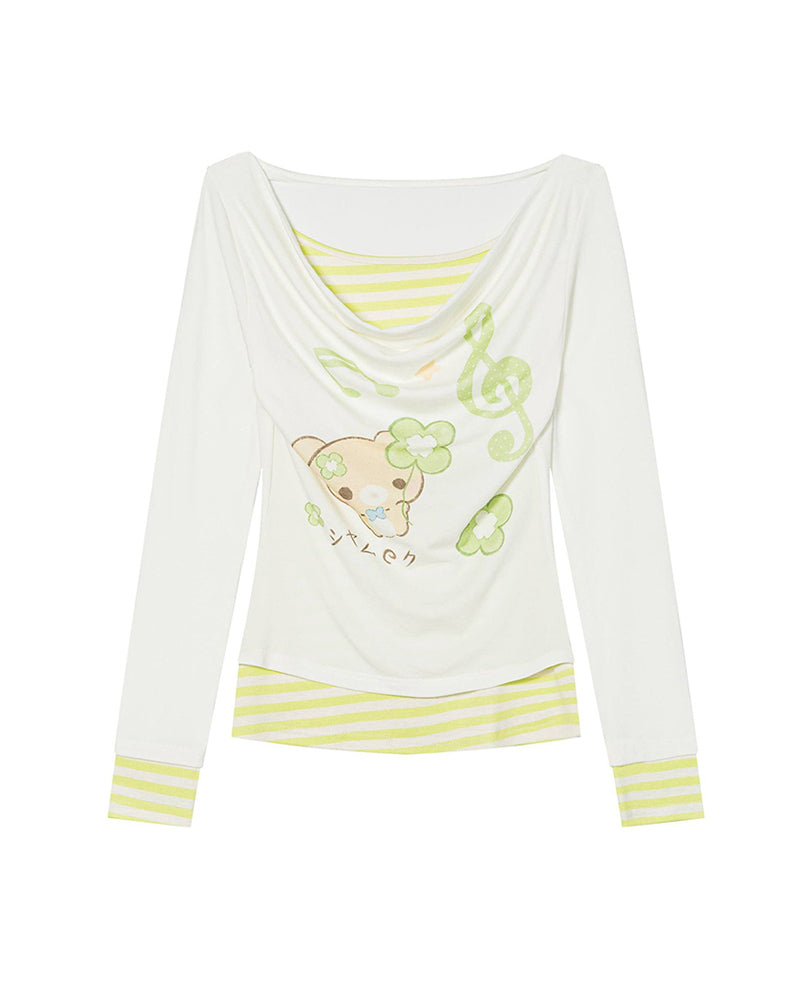Fun Pattern Long Sleeve