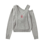 復古簡約百搭短款長袖