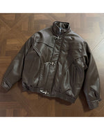 Retro cotton-padded jacket