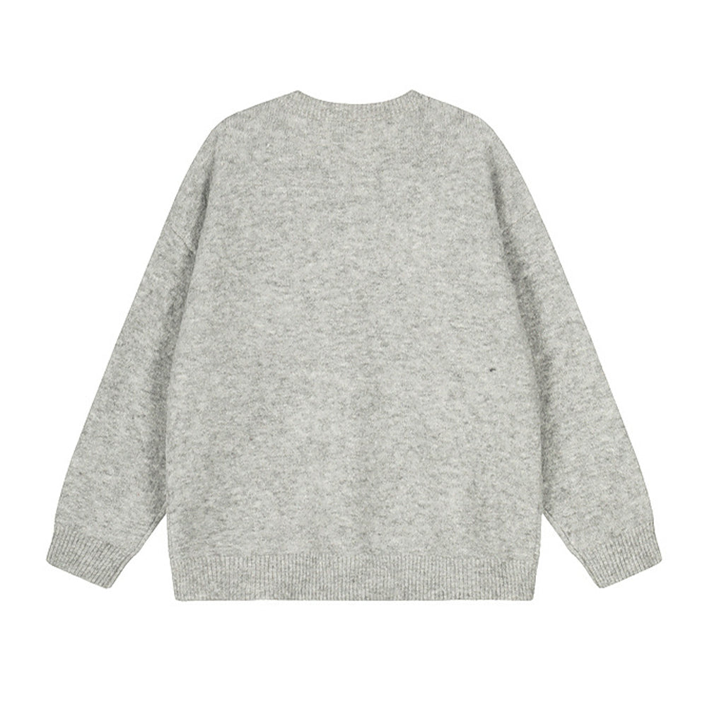 Retro thick casual sweater