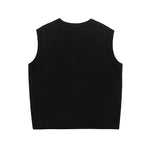 재밌는 작은 호박 자수 스웨터