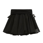 Cute bow bud skirt