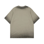 做舊創意印花短袖