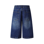 Star Straight Cropped Jeans