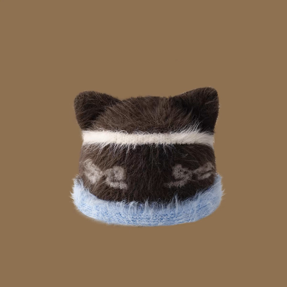 Cute bow cat ear hat