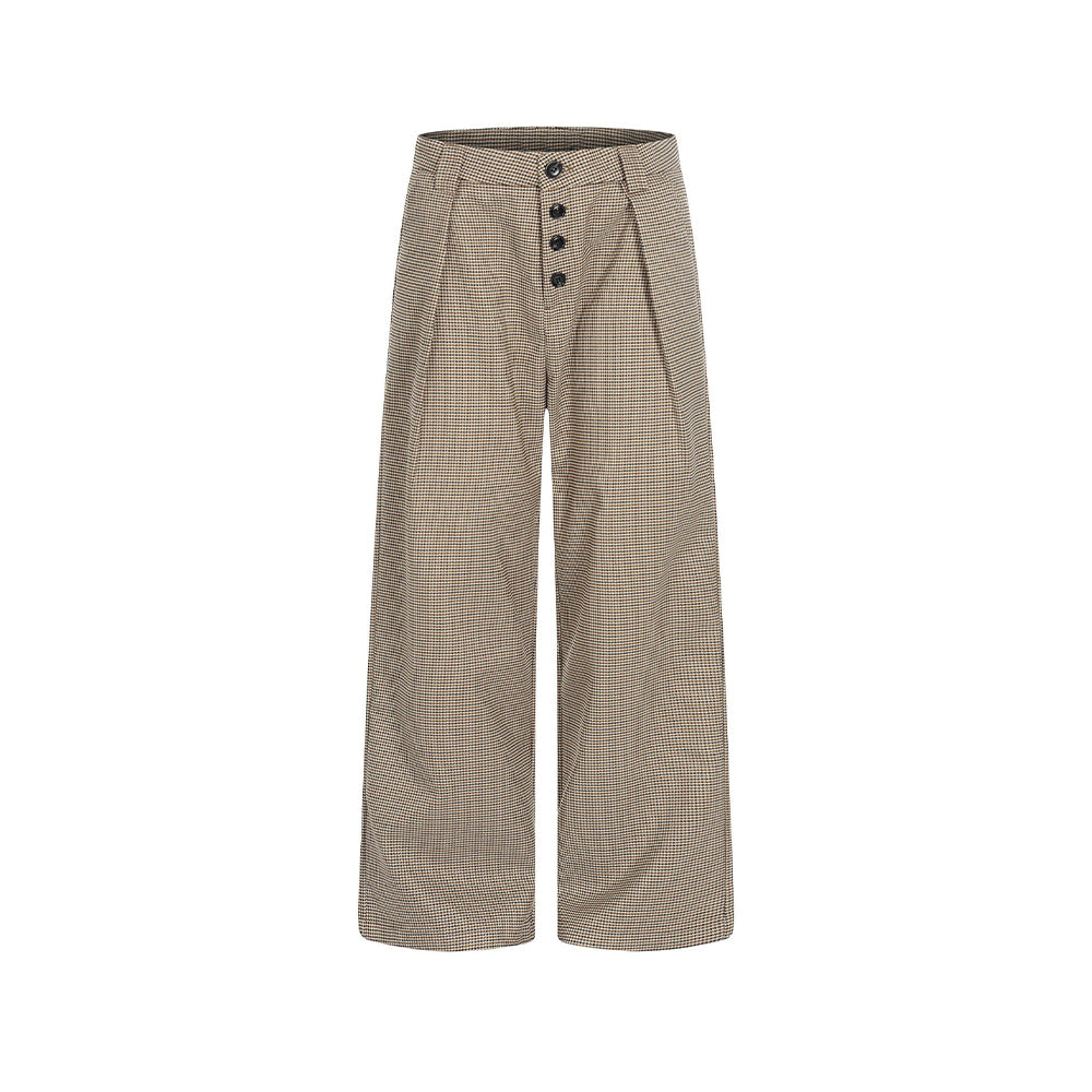 Retro casual trousers