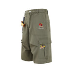 Multi-pocket cargo shorts
