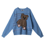 Couple loose knitwear