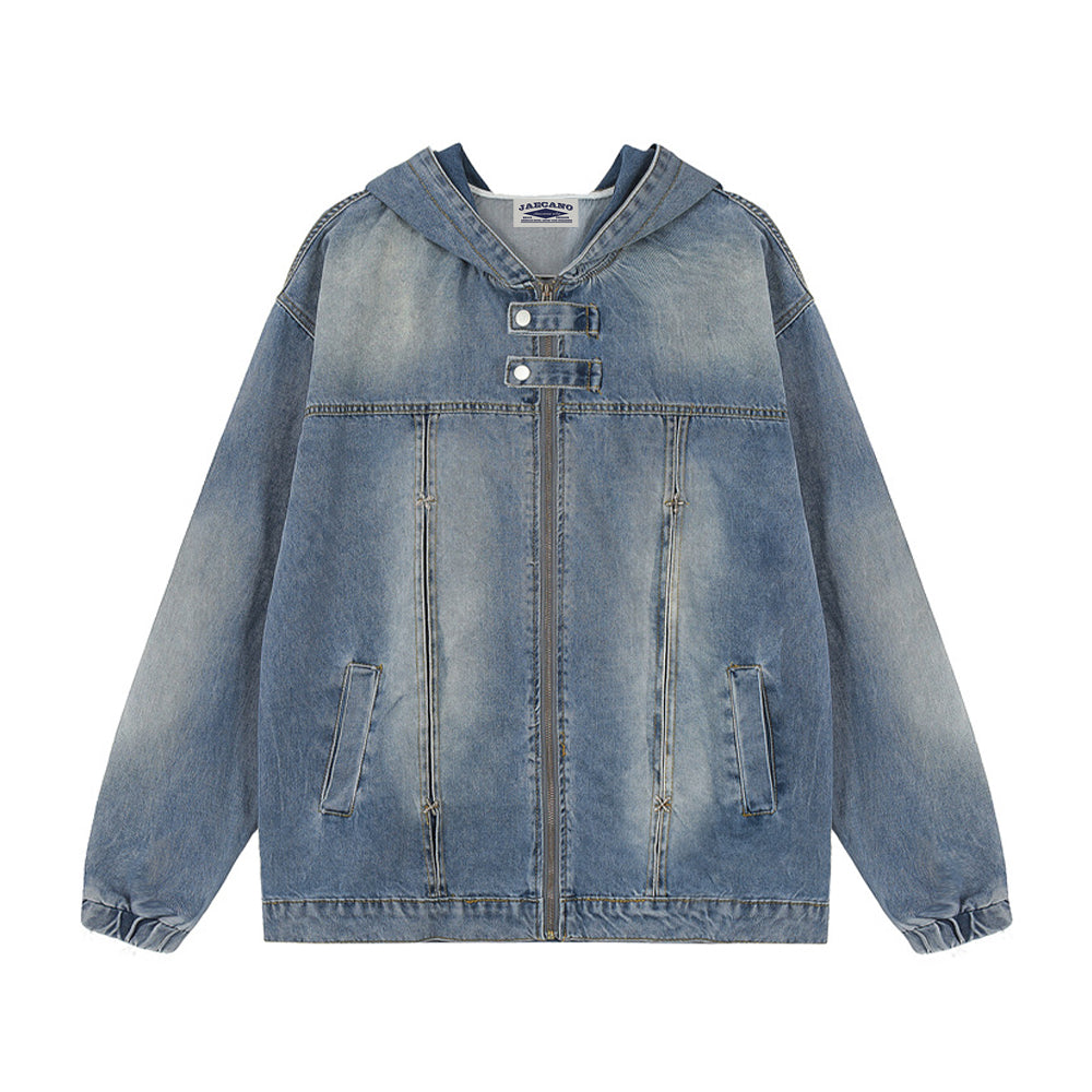 retro denim couple's jacket