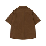 vintage floral short sleeve shirt