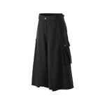 簡約寬鬆七分短褲