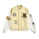 embroidered baseball jacket