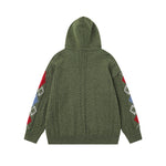 캐주얼한 탈부착형 니트 가디건