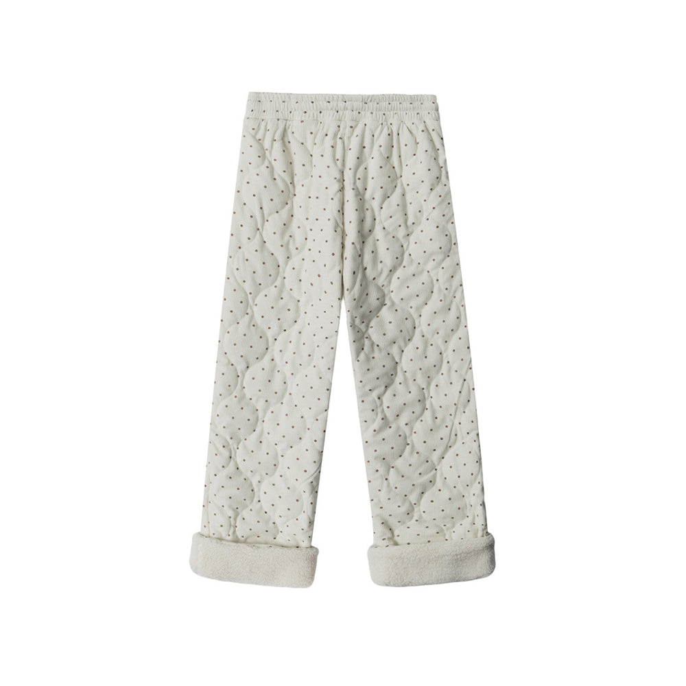 두껍고 따뜻한 캐주얼 팬츠