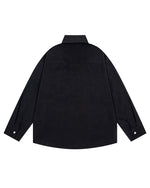 Casual Embroidered Long-Sleeved Shirt