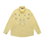 retro casual long sleeve shirt