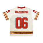 Retro print short sleeves