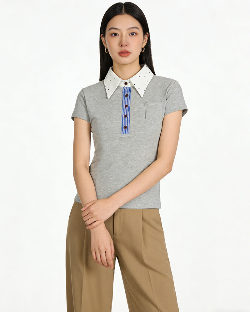 Slim Fit Versatile Short-Sleeve