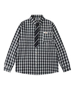 Plaid Casual Long-Sleeved Shirt