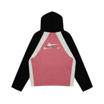 撞色拼接套頭衛衣