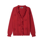 簡約寬鬆毛衣開衫