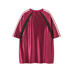 Retro sports short sleeves