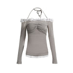 Retro hot girl design long sleeves