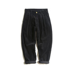Corduroy casual trousers
