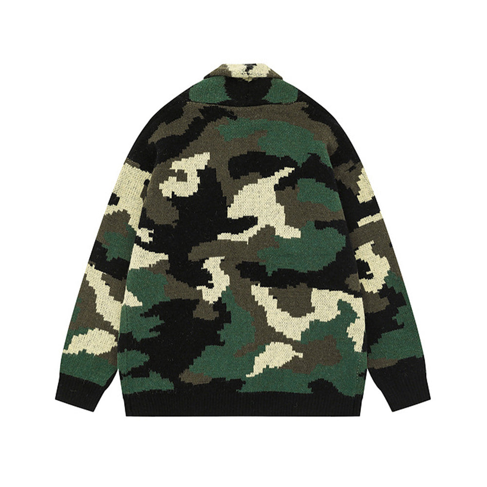 camouflage sweater