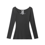 Hollow lace long sleeves (women's)