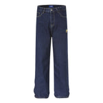 復古休閑牛仔長褲