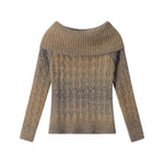 Off-the-shoulder sweater (women's)