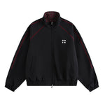 休閑寬鬆情侶外套