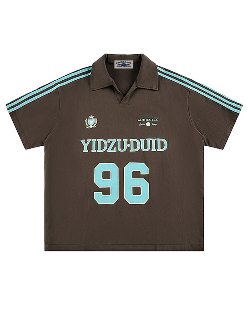 復古學院風短袖