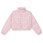 Retro plaid cotton jacket (women's style)