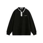 復古學院風polo長袖