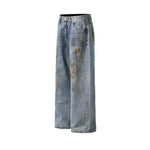 做舊破洞牛仔褲