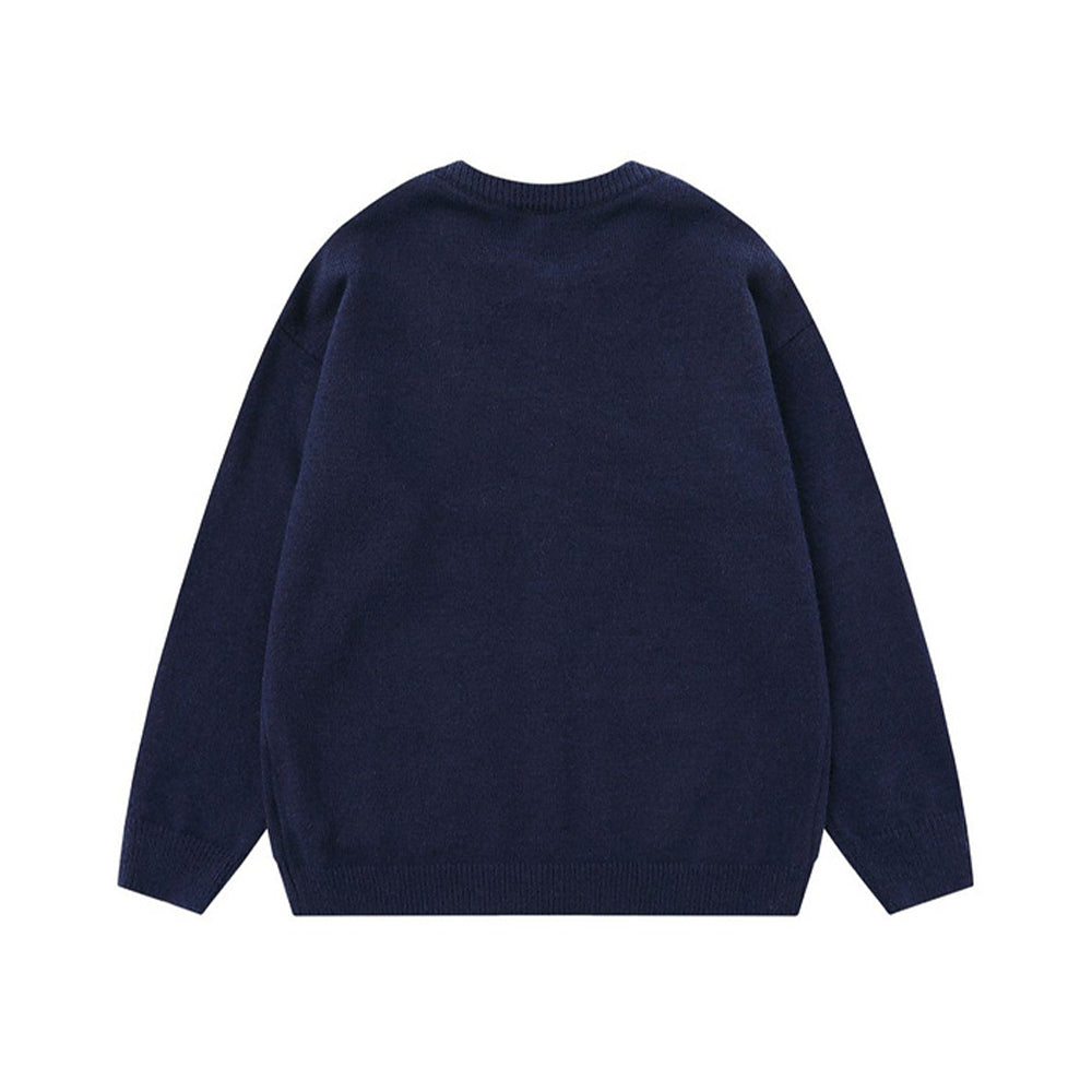 만화 강아지 스웨터