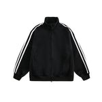 레트로 스포츠 쓰리 스트라이프 재킷