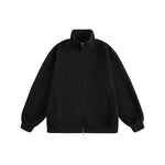 Simple stand collar versatile jacket
