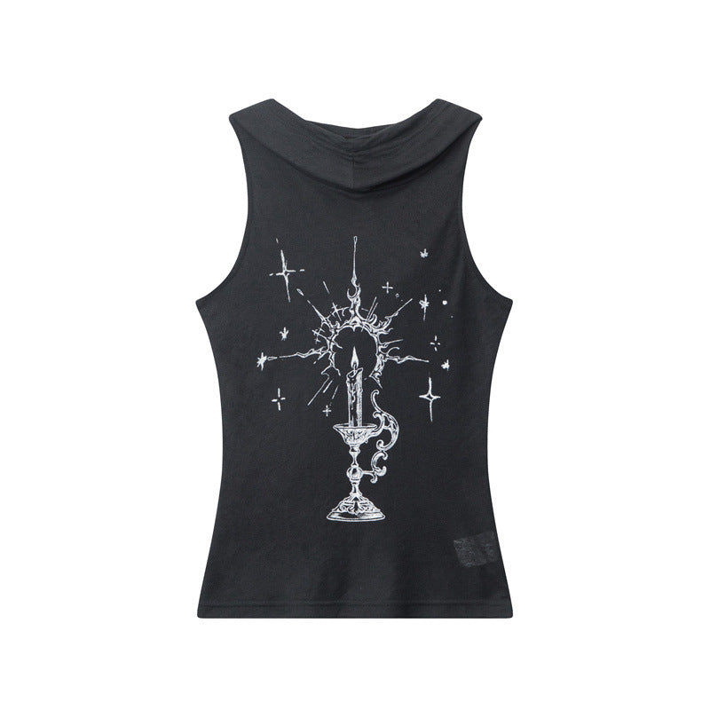 Retro sports sleeveless vest (women's)