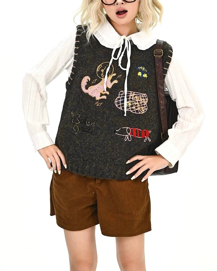 Simple design vest