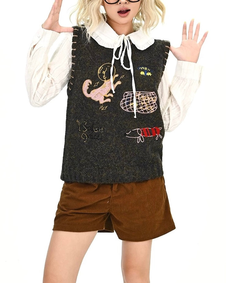 Simple design vest