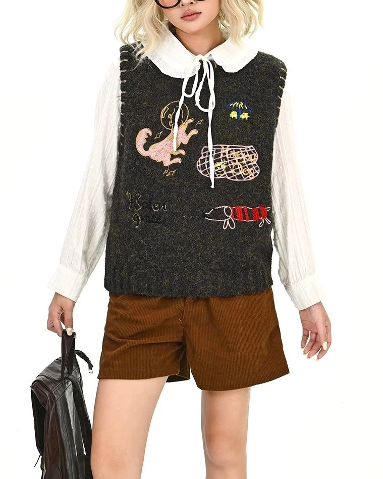 Simple design vest
