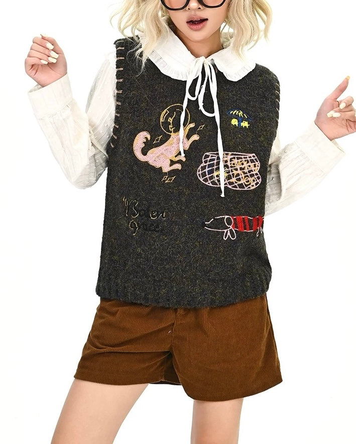 Simple design vest