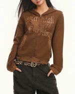 復古連帽衛衣外套（女款）